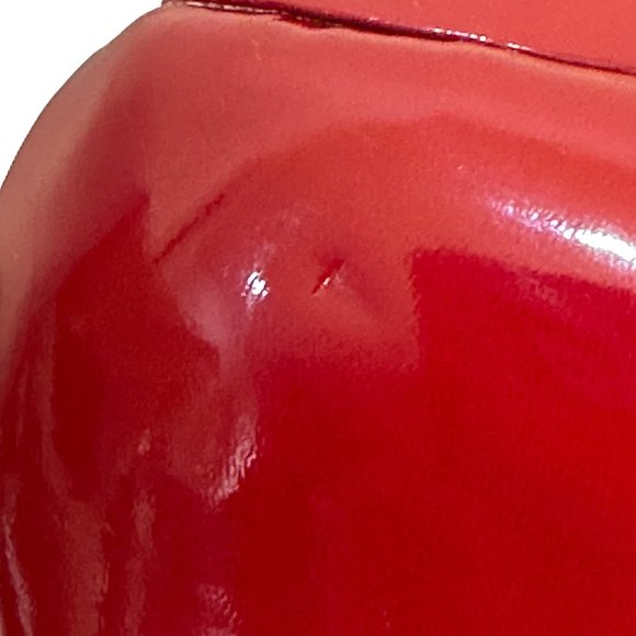 (9-215) Kelly & Kathie Red Patent Leather High Heel Pumps Size 7M - Picture 8 of 14